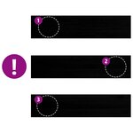 vidaXL Marches d'escalier 8 Pièces marron foncé 110x30x2 cm chêne massif