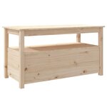 vidaXL Table basse 102x49x55 cm Bois massif de pin