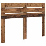 vidaXL Tête de lit Bois Ancien 140 cm Bois d'ingénierie