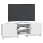 vidaXL Meuble TV Blanc 150 x 31 x 50 cm Bois d’ingénierie