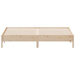 vidaXL Cadre de lit sans matelas 180x200 cm bois massif de pin