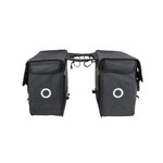 Willex sacoches de vélo 40 l noir 11101