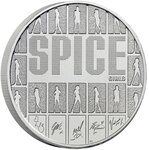 Pièce de monnaie en Cupronickel 5 Pounds g 28.28 Millésime 2026 Legends of Music SPICE GIRLS