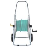vidaXL Chariot d'enrouleur pour tuyau de 80 m 3/4" acier