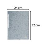 Chemise À Élastiques Maxi Capacity Carte Lustrée 425gm2 - A4 - Gris - X 25 - Exacompta