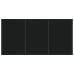 vidaXL Ensemble de dining de jardin 5 pièces marron poly rotin