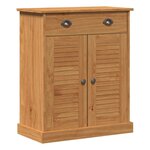vidaXL Cabinet de salle de bain VIGO marron miel 67.5 x 34 x 80 cm