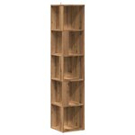 vidaXL Armoire d'angle chêne artisanal 33x33x165 cm bois d'ingénierie