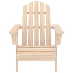 Chaise de jardin adirondack avec table bois de sapin massif 02_0013331
