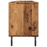vidaXL Meuble TV vieux bois 150x30x44 5 cm bois d'ingénierie