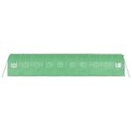 vidaXL Serre avec cadre en acier vert 20 m² 10x2x2 m