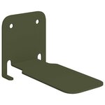 vidaXL Étagère Flottante Invisible 8 pc Vert olive 6 x 11 x 6 5 cm