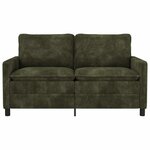 vidaXL Canapé Vert 156 x 81 x 87 5 cm Polyester