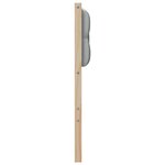 vidaXL Tête de lit Marron et gris clair 135 cm Bois massif en pin