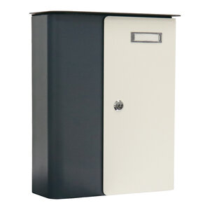 Rottner splashy boîte aux lettres anthracite blanche