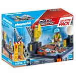 Playmobil - 70816 - starter pack plateforme de construction