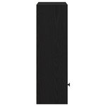 vidaXL Bibliothèque chêne noir 31x24x77 cm bois d'ingénierie