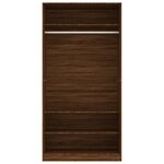 vidaXL Garde-robe chêne marron 100x50x200 cm bois d'ingénierie
