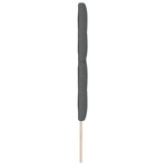 vidaXL Tête de lit LED avec tête de lit Gris foncé 200 cm Polyester