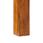vidaXL Bureau 100x50x75 cm Bois d'acacia massif