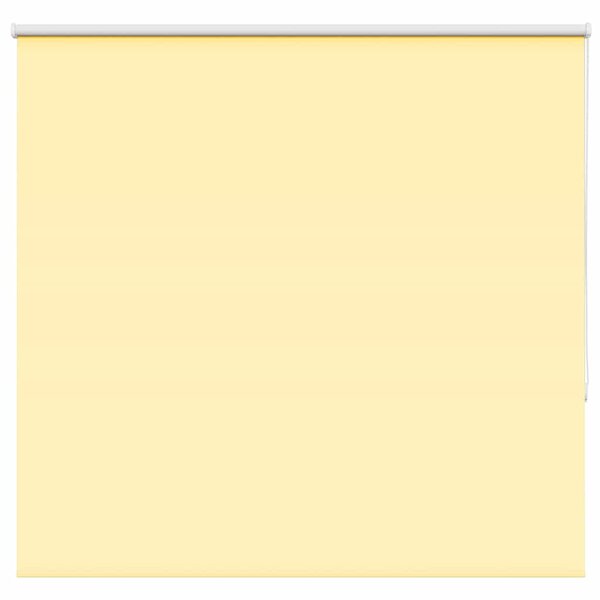vidaXL Store enrouleur occultant jaune largeur du tissu 146 6 cm