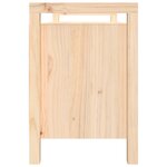 Banc banquette d'entrée 110 x 40 x 60 cm bois de pin massif 02_0011028