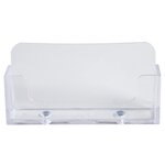 Distributeur De Cartes De Visite 1 Case - Cristal - Exacompta