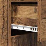 vidaXL Buffet Bois ancien 42 5 x 40 x 93 cm Bois d'ingénierie