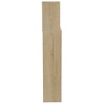 vidaXL Armoire de tête de lit chêne sonoma 200x19x103 5 cm