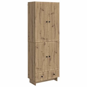 vidaXL Ensemble de Meubles 2 Pièces Chêne artisanal 66 x 34 5 x 95 cm