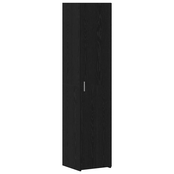 vidaXL Haut Armoire Chêne noir 40 x 42 5 x 185 cm