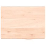 vidaXL Étagère murale 40x30x(2-4) cm bois de chêne massif non traité
