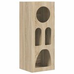 vidaXL Buffet Chêne Sonoma 40 x 35 x 100.5 cm Bois d'ingénierie