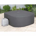 Bestway Housse Gris 201 x 201 x 80 cm PVC et POM