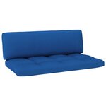 vidaXL Salon de jardin palette 4Pièces avec coussins Bois de pin imprégné