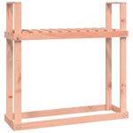 vidaXL Support pour bois de chauffage 110x35x108 5 cm Bois de douglas