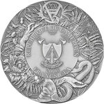Monnaie LICHO Slavic Bestiary 3 Oz Argent 2000 Francs Cameroon 2026 (PRÉCOMMANDE)