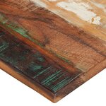 vidaXL Dessus de table rectangulaire 60x120 cm 25-27 mm Bois récupéré