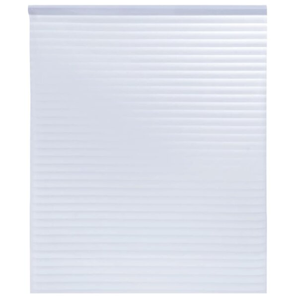 vidaXL Film pour fenêtre dépoli motif à rayures 90x500 cm PVC