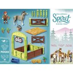 Playmobil 70120 - spirit - la meche et monsieur carotte avec box