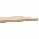 vidaXL Dessus de table 3 Pièces 80x47x2 5cm rectangulaire bois pin massif