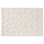 Sealskin Tapis de bain Pebbles Coton 60x90 cm Ivoire