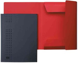 paquet de 25 chemises à rabat chic en carton, A4, anthracite ELBA