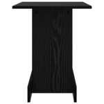 vidaXL Table d'appoint Chêne noir 44 5 x 45 x 55 cm Bois d'ingénierie