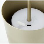 Lampe à poser d'extérieur Kaami rechargeable - Or mat - LED - 2W 310lm 3000K USB