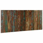vidaXL Tête de lit multicolore 180 cm bois massif récupération
