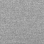 vidaXL Matelas de lit à ressorts ensachés fermeté moyenne Gris clair 80x200x20cm Tissu