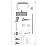 EISL Ensemble de douche de tête EASY COOL chrome