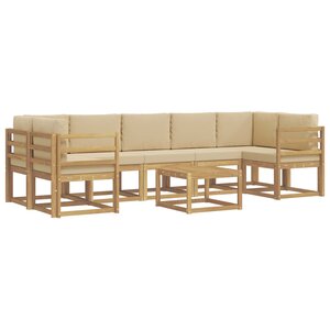 vidaXL Ensemble de canapés d'extérieur 6 pc
