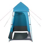vidaXL Tente de toilette bleu imperméable